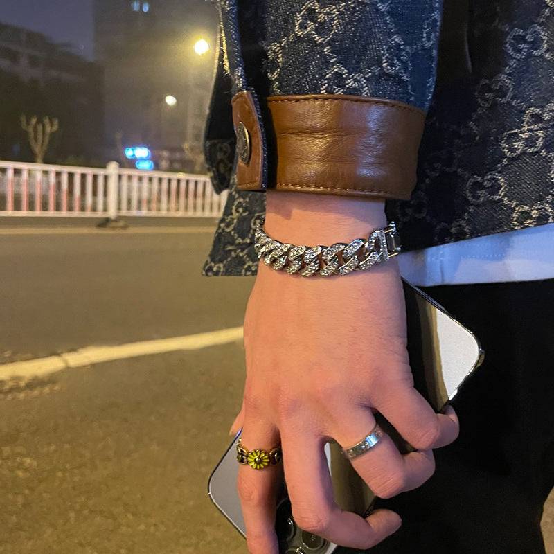 Nobleman'S Diamond Bracelet : MB1S0714