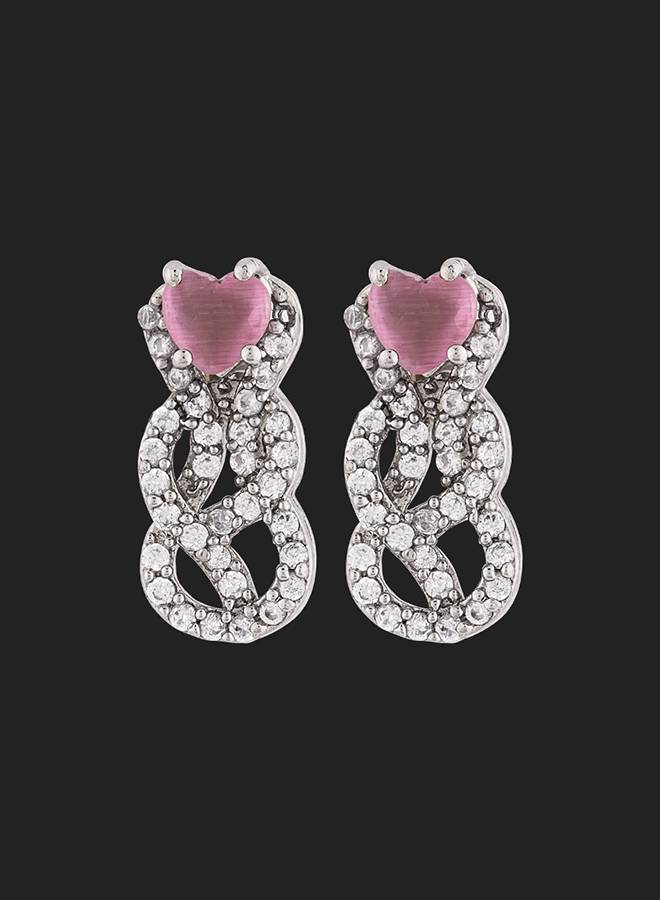 Love Knots Tiny Layered Drop Earrings : 8905124079814