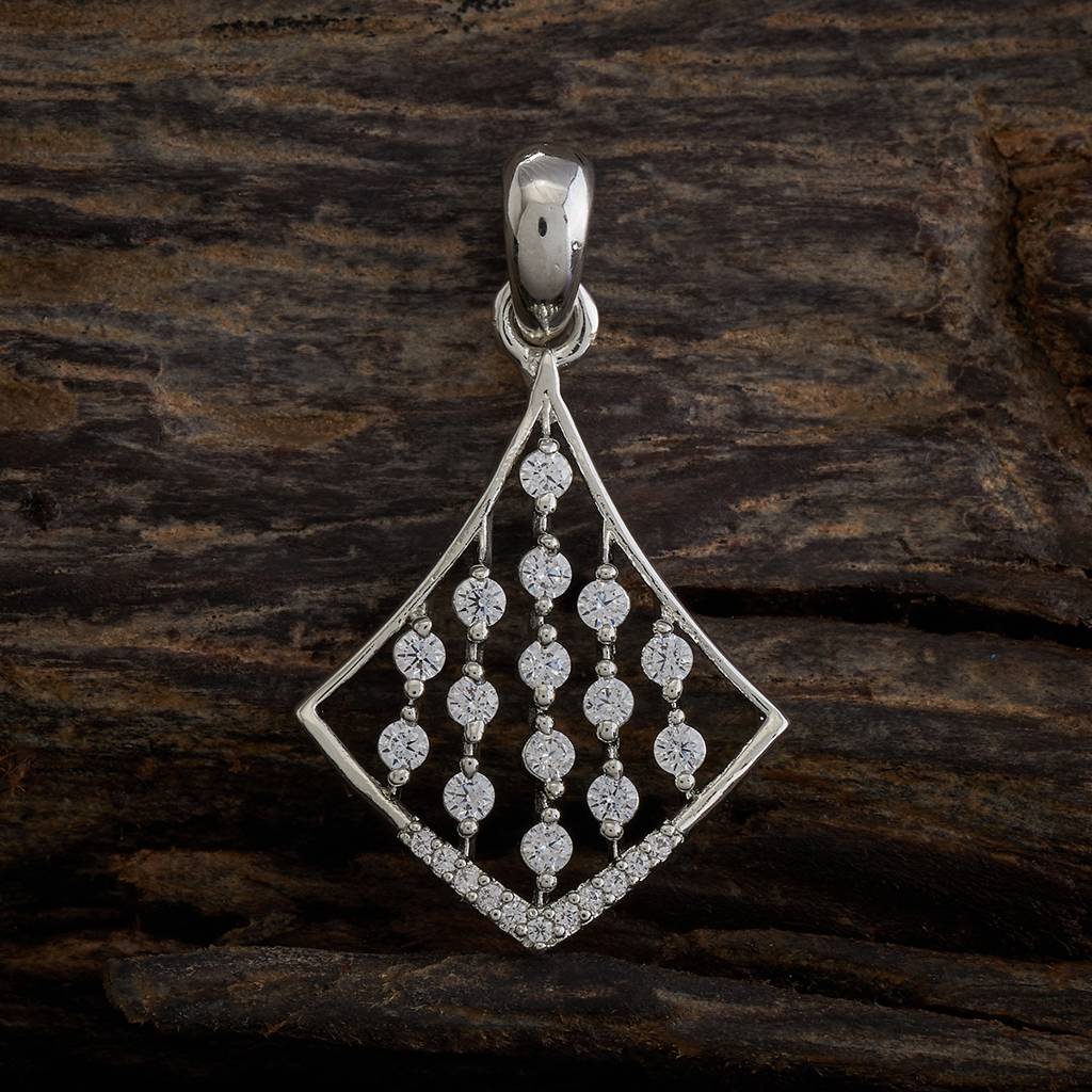 Kushal'S Fashion Jewellery Zircon Pendant Earring -170654 : 411113