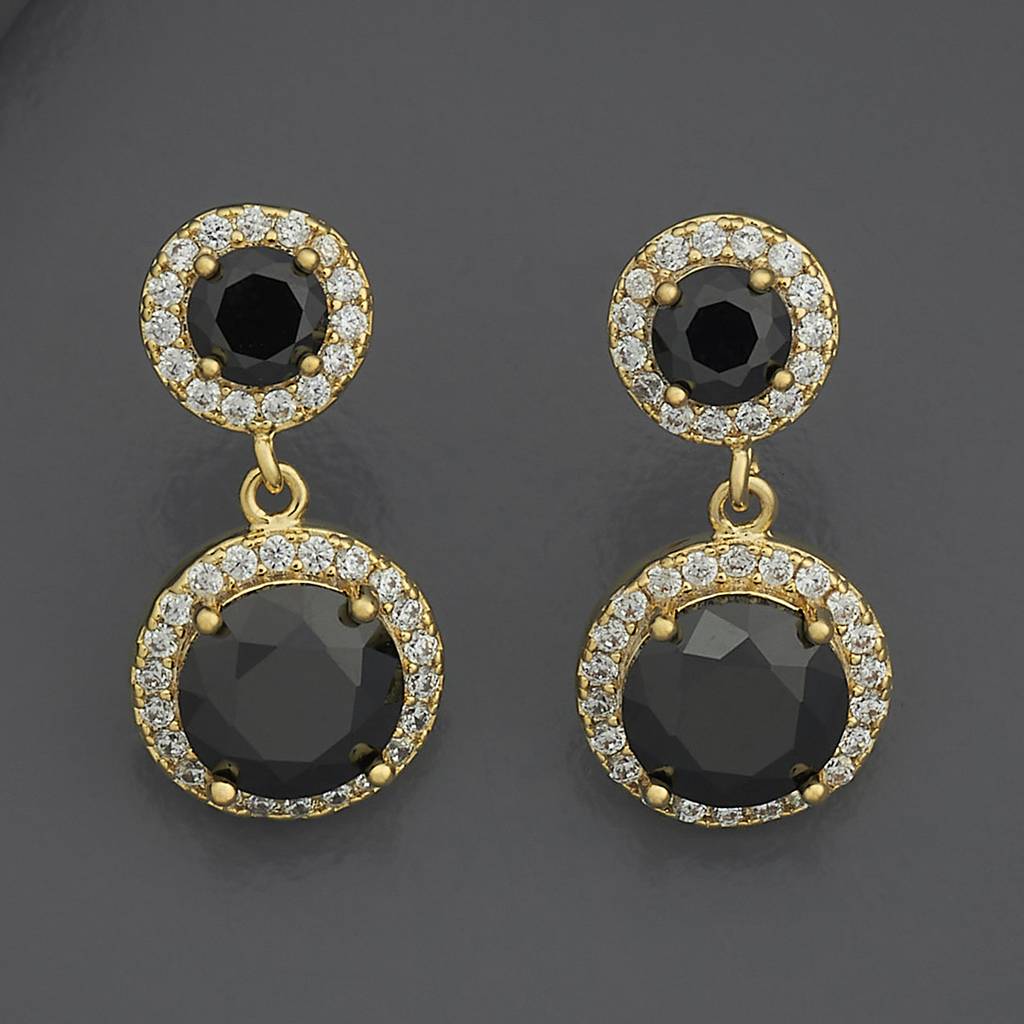 Kushal'S Fashion Jewellery Party Zircon Drop Earrings-185966 : 443514