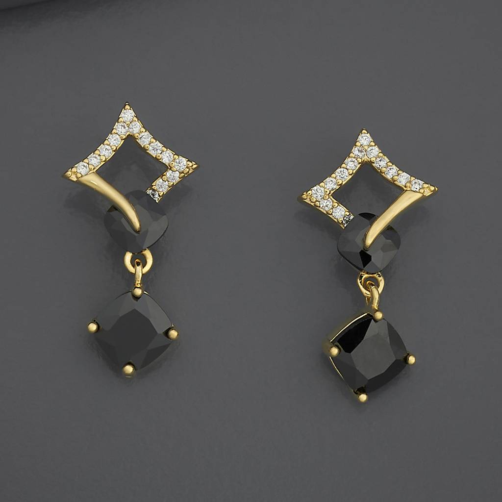 Kushal'S Fashion Jewellery Party Zircon Drop Earrings-185963 : 443498