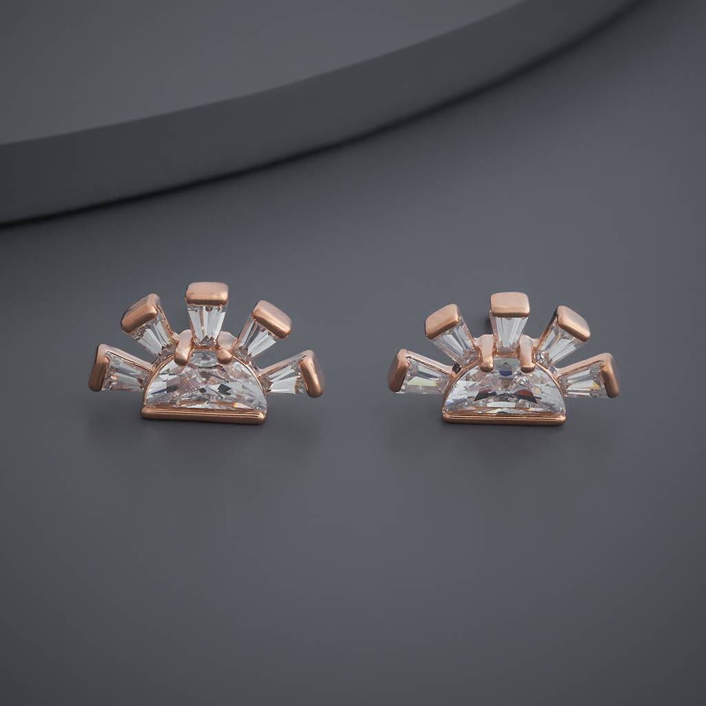 Kushal'S Fashion Jewellery  Plated Party Trendy Zircon Studs-184192 : 439655