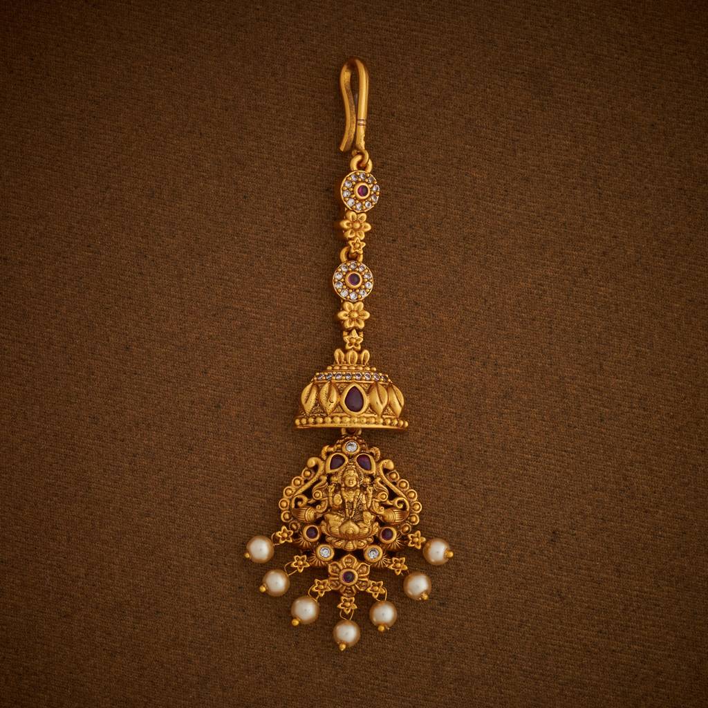 Ethnic Antique Maang Tikka-182767 : 436336