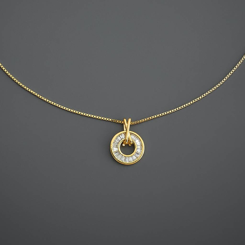 Kushal'S Fashion Jewellery  Plated Party Trendy Zircon Necklace-187034 : 445751