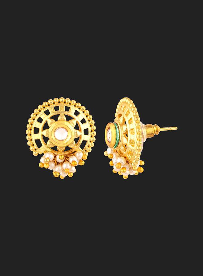 Veerangana Antique Style Necklace Set : 8907617930268