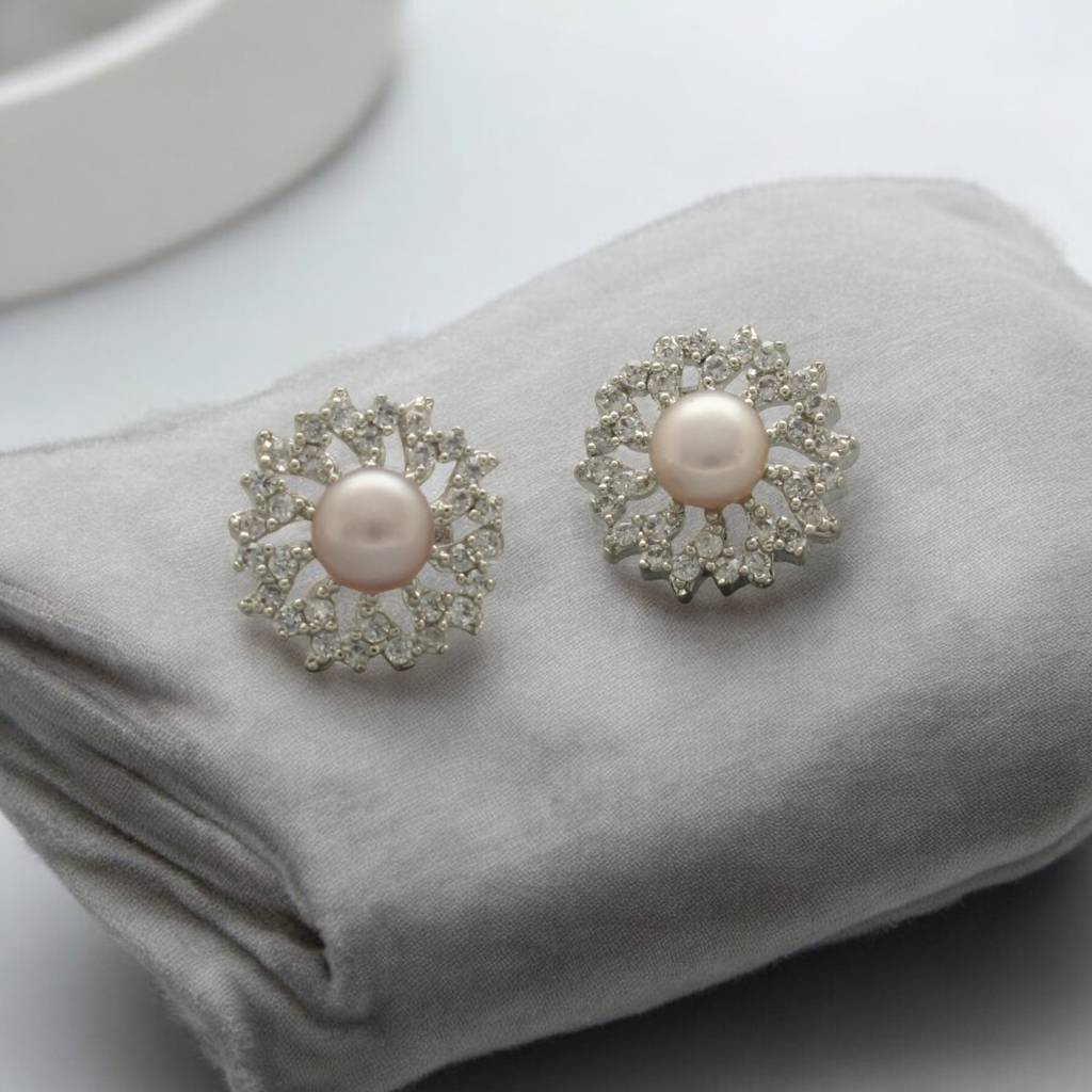 Asra Pearl Earrings : JPSEP-24-056