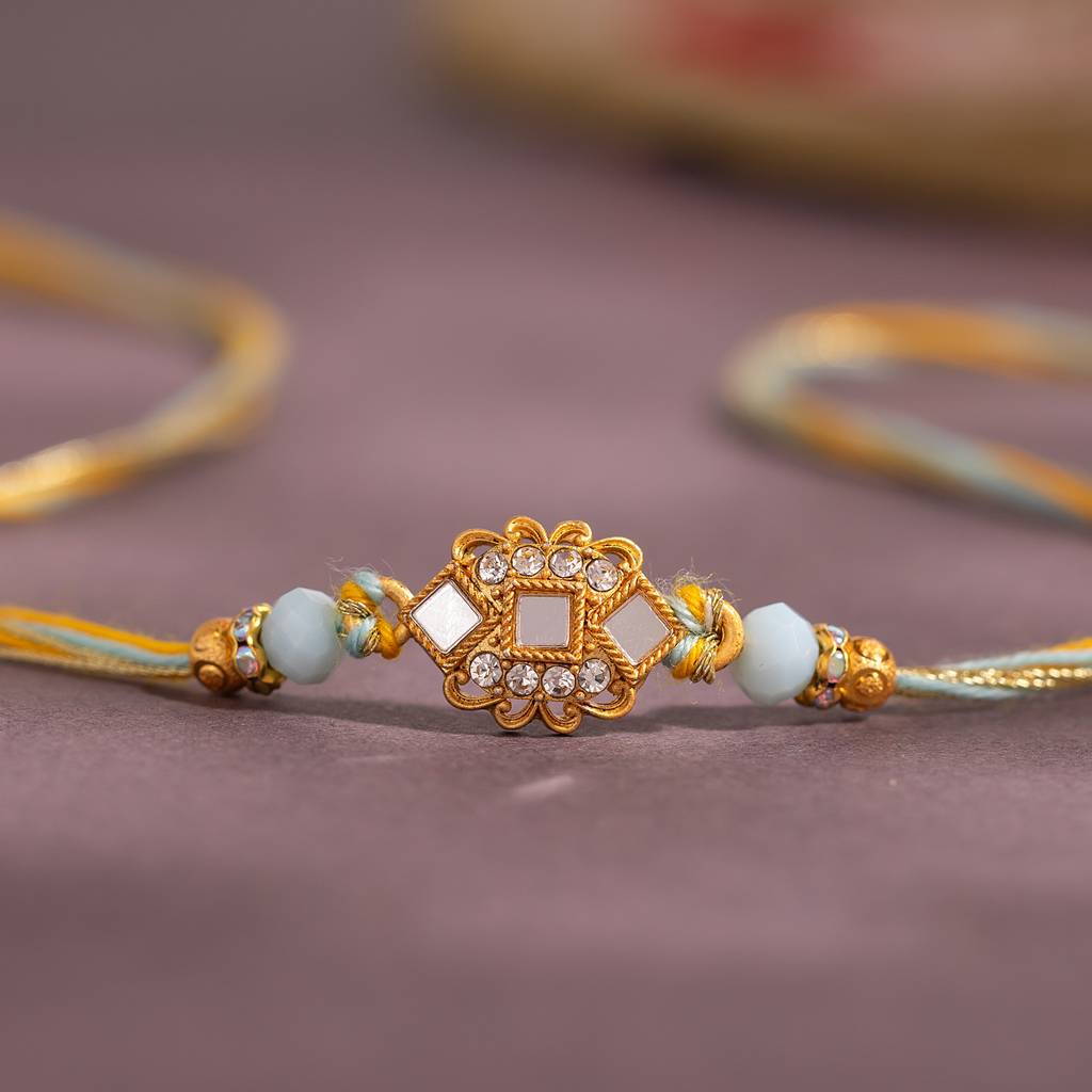 Royal Elegance Designer Rakhi For Brother : 8905124560251