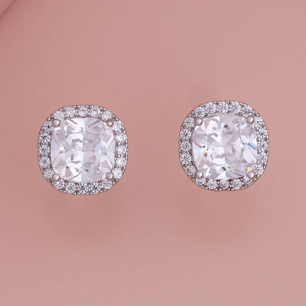 Kushal'S Fashion Jewellery  Plated Party Trendy Zircon Studs-175015 : 446162