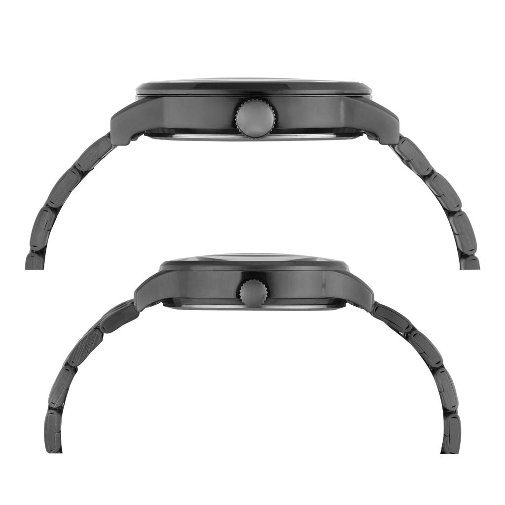 Timex Trendline Round 44Mm Analog Pair Watch - Tw00Pr317 : TW00PR318