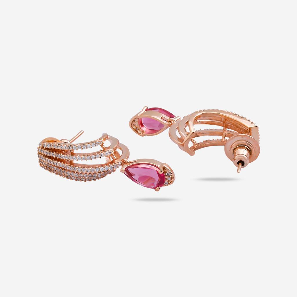 Kushal'S Fashion Jewellery Zircon Earring -163916 : 401204