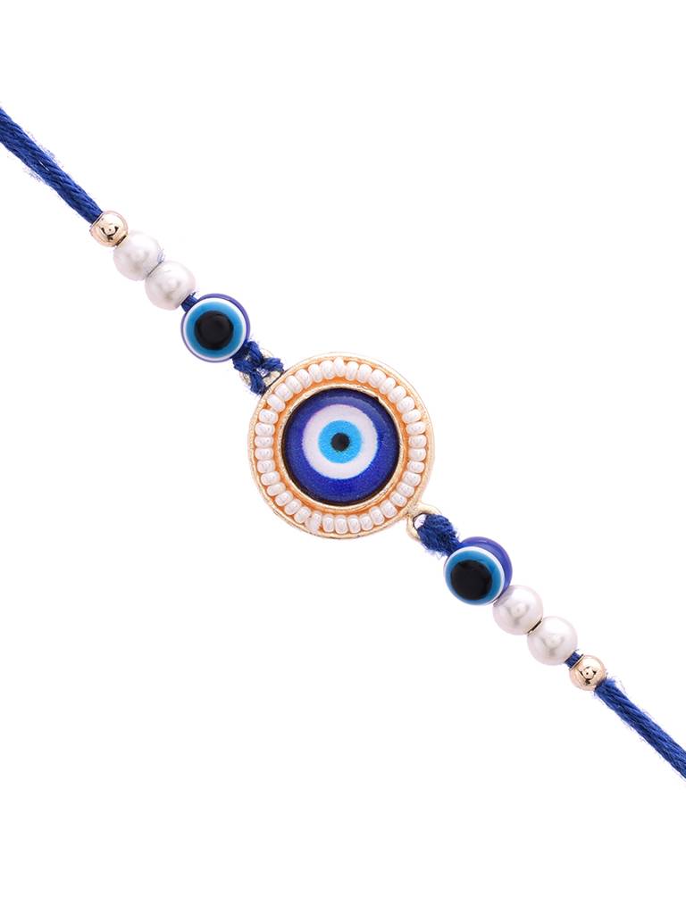 Intricate Evil Eye Rakhi : 8905124461718