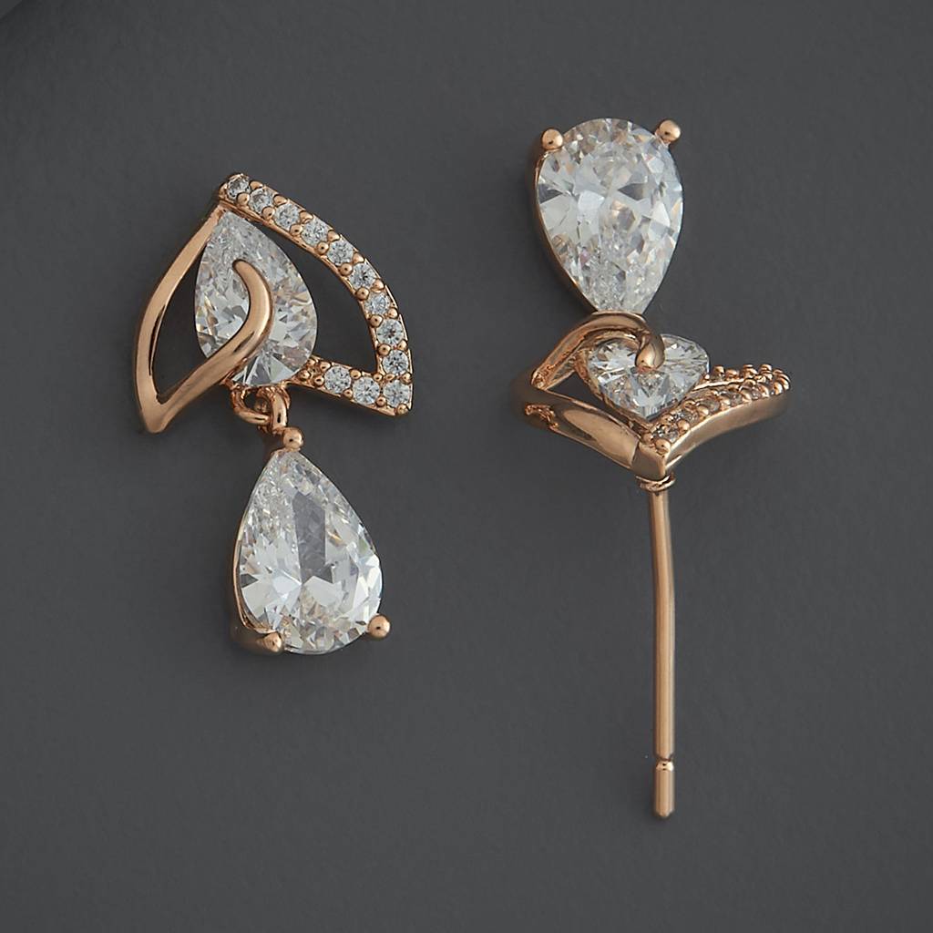 Kushal'S Fashion Jewellery Party Zircon Drop Earrings-186285 : 444286