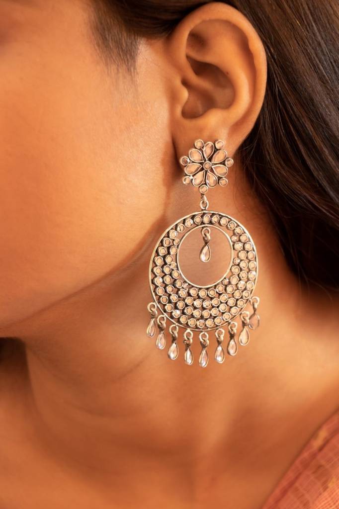 Essence Fine Scintillating Statement Chandbali : SE1102-1-1