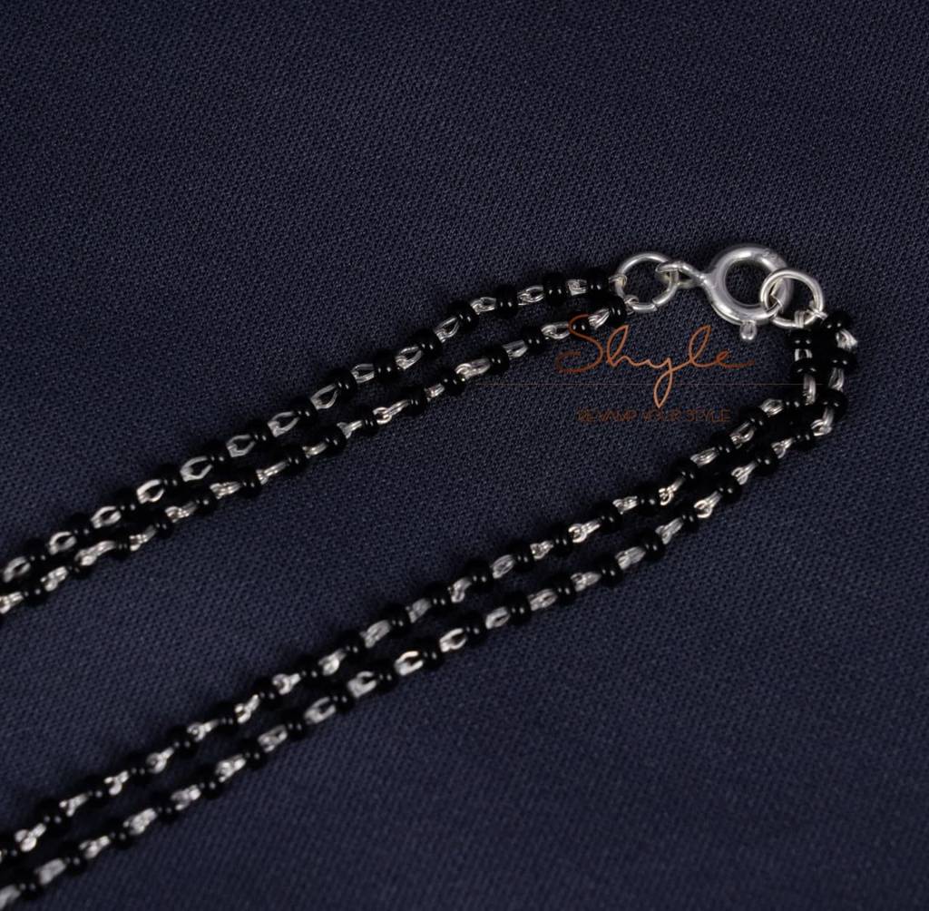 Adya Jadau Multistone Fine Mangalsutra : SN1072