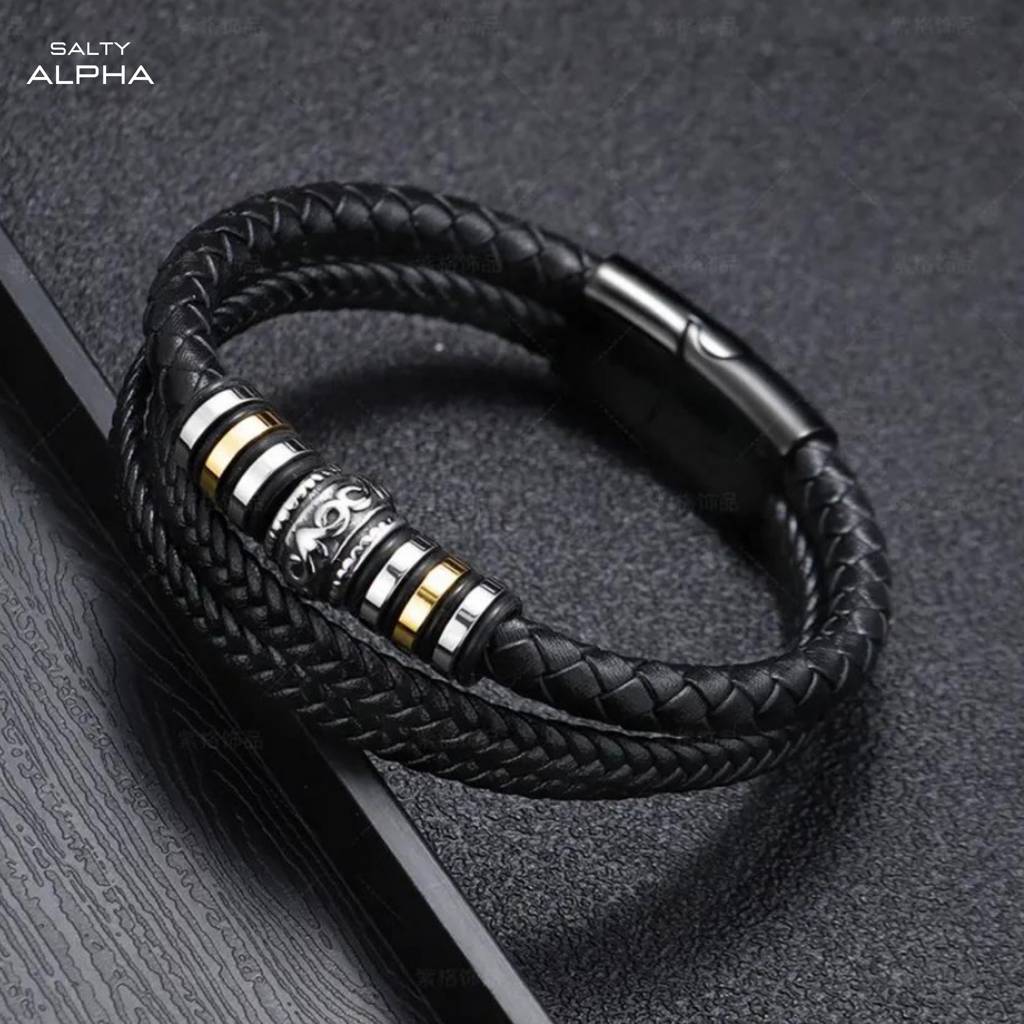 Salty Alpha Stavros Ethnic Style Bracelet : MB1S0096