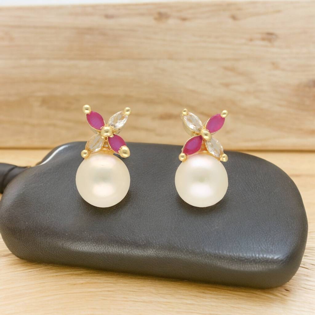 Jasmine Pearl Earrings : JPMAR-24-006