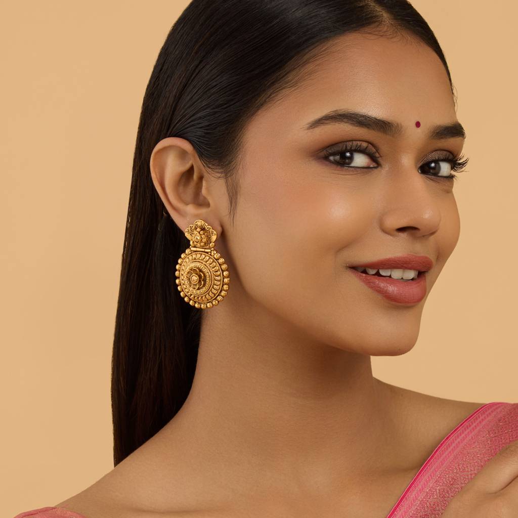 Kushal'S Fashion Jewellery Contemporary Drop Earrings-181751 : 434269