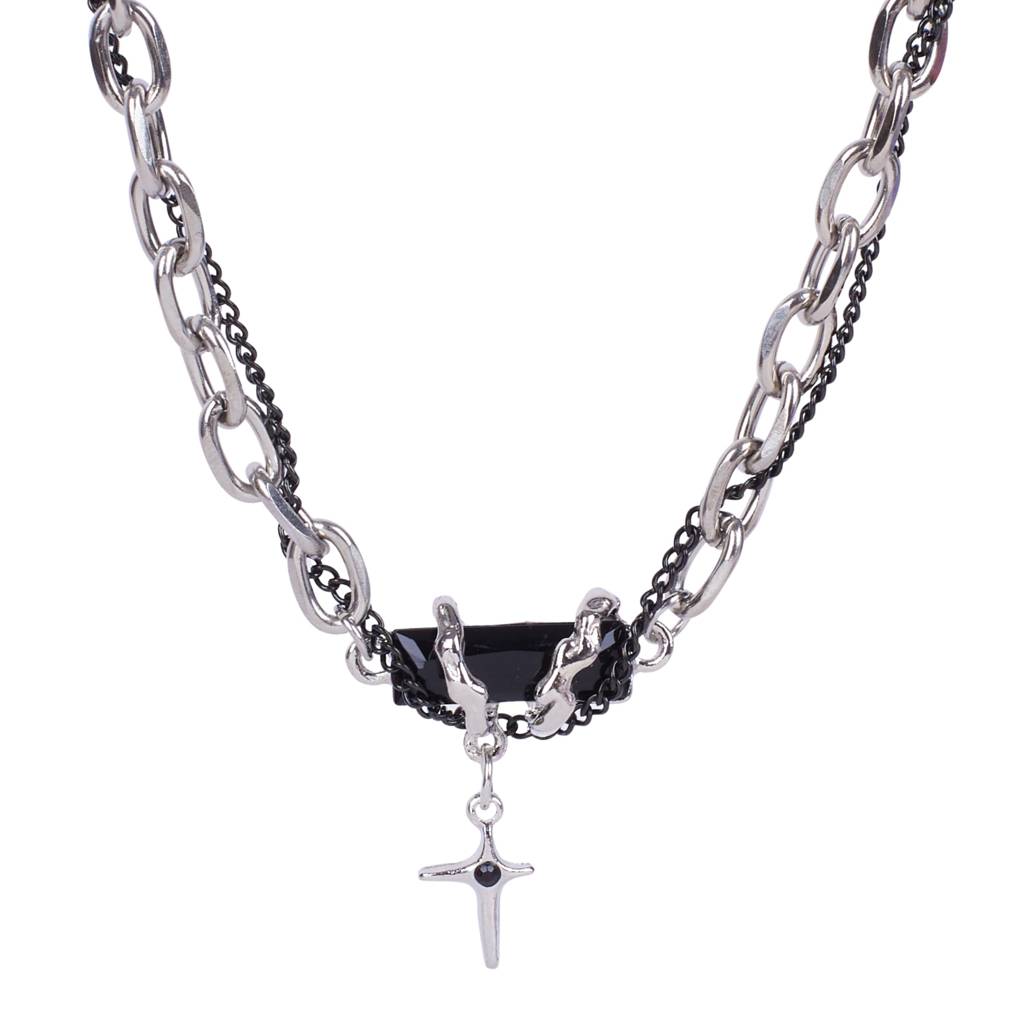 Rugged Black Modern Chain : MN1S0028