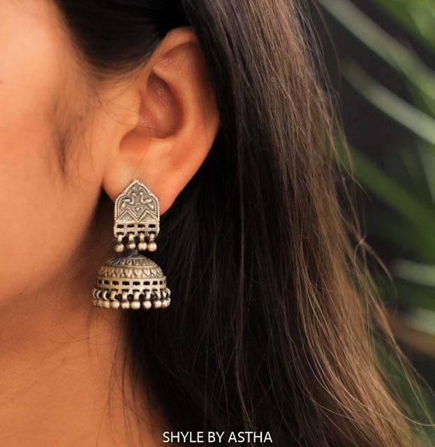 Adya Intricate Versatile Jhumki : SE1609