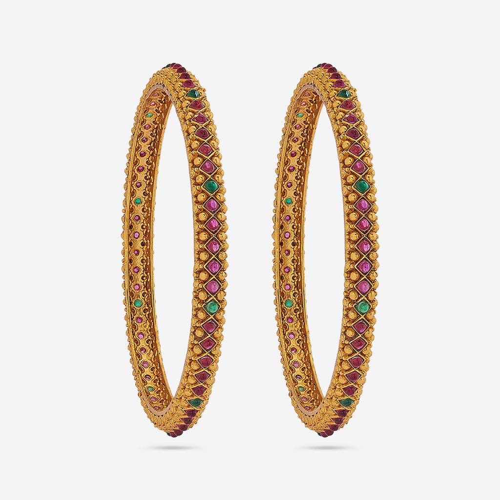 Ethnic Antique Bangle-182605 : 436003