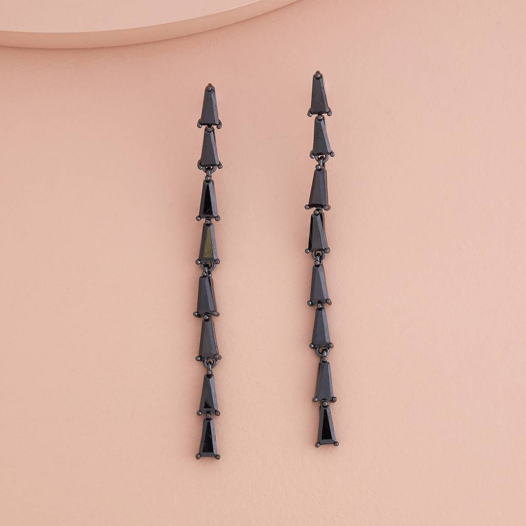 Kushal'S Fashion Jewellery Party Trendy Zircon Drop Earrings-183696 : 438555