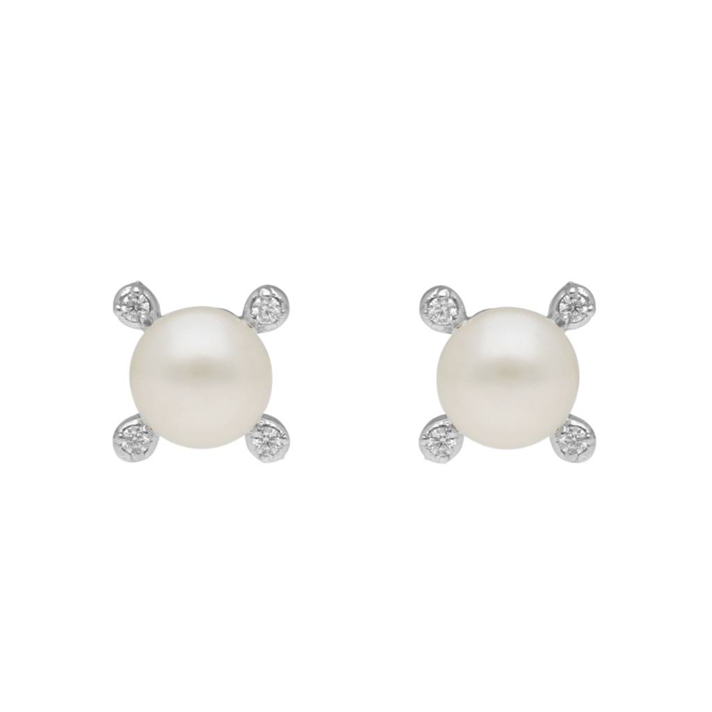 Splendid 925 Silver Stud Earrings : JPMAY-22-90