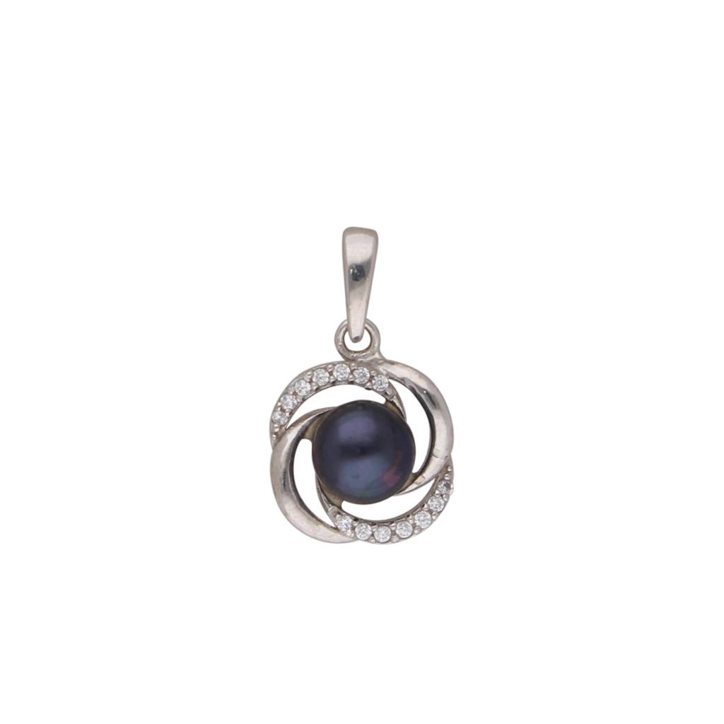 92.5 Silver Gauri Designer Pearl Pendant : JPMAY-22-145