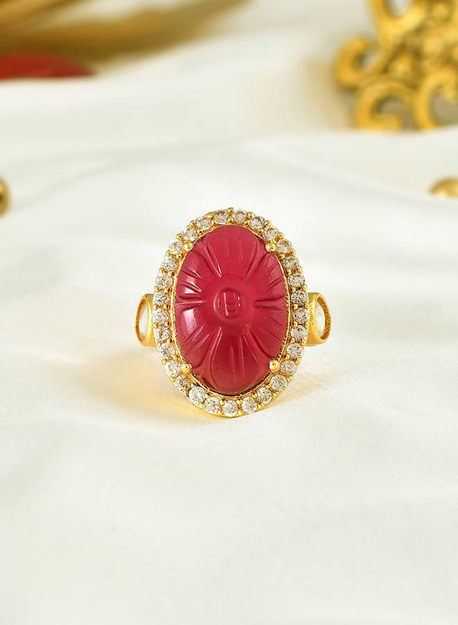 Heer Gulnoor Statement Ring : 8905124515527