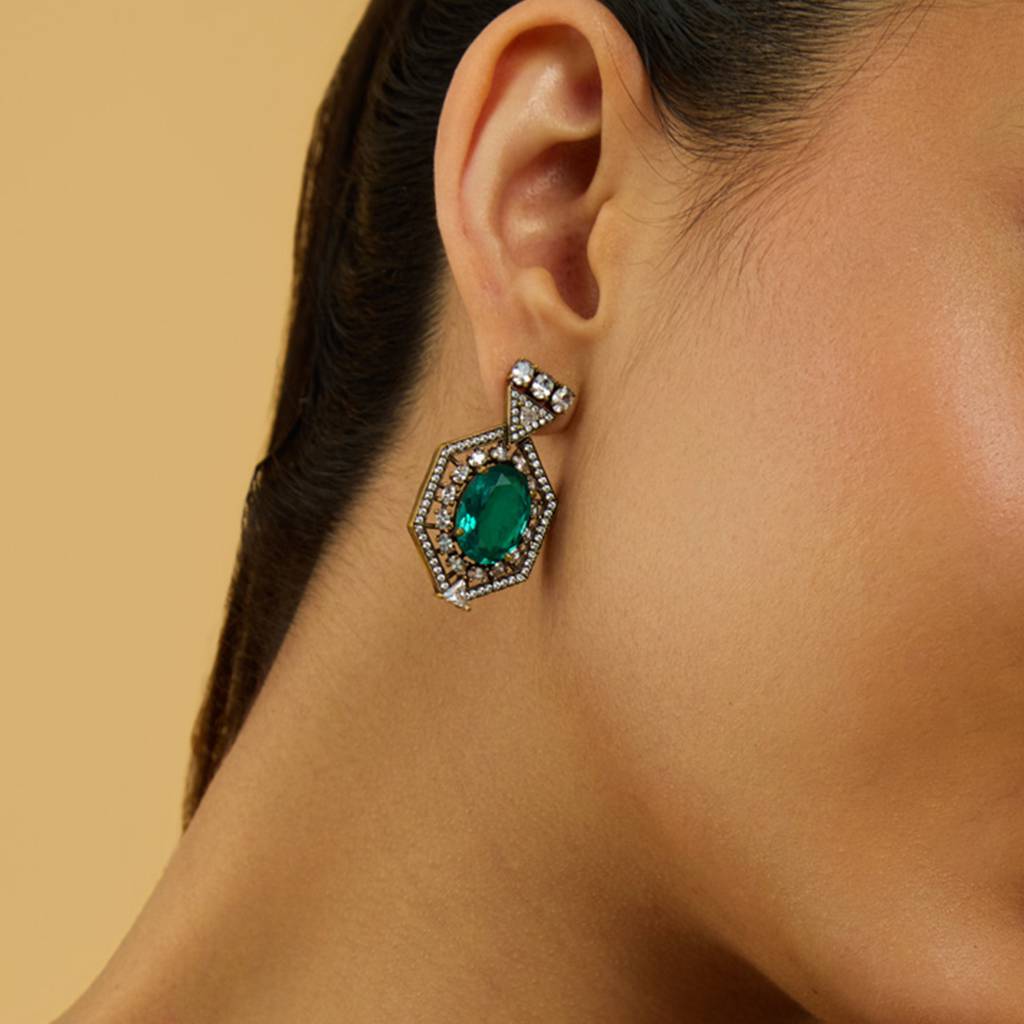 Kushal'S Fashion Jewellery Contemporary Drop Earrings-178399 : 427209