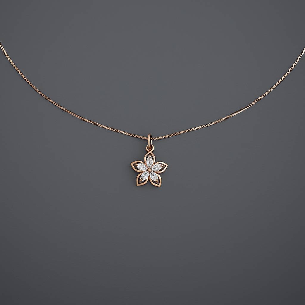 Kushal'S Fashion Jewellery-Plated Party Trendy Zircon Jewellery Set-186651 : 445098