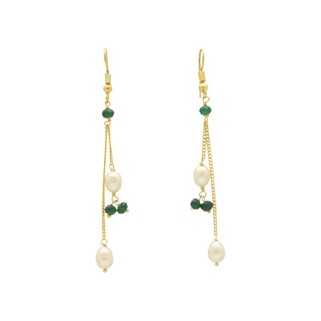 Percy Pearl Earrings : JPFEB-25-020
