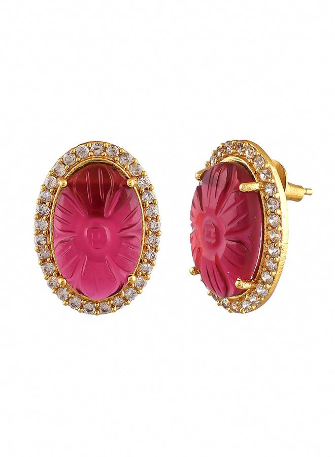 Heer Gulnoor Statement Ear Studs : 8905124515534