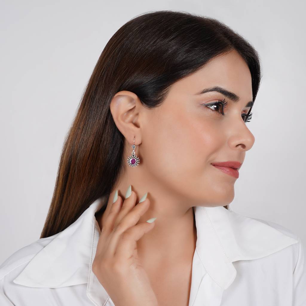 Sunflower Hook Earrings : SSE758