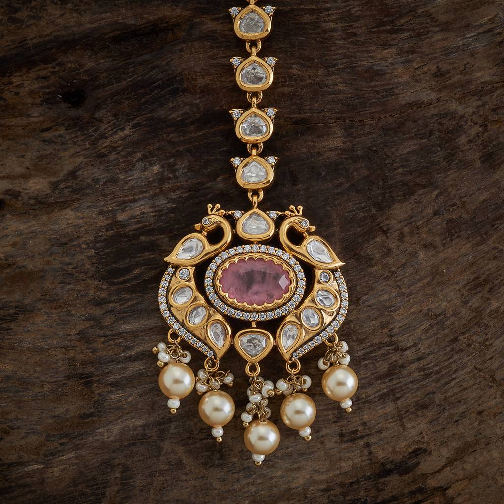 Ethnic Kundan Maang Tikka-173057 : 415278