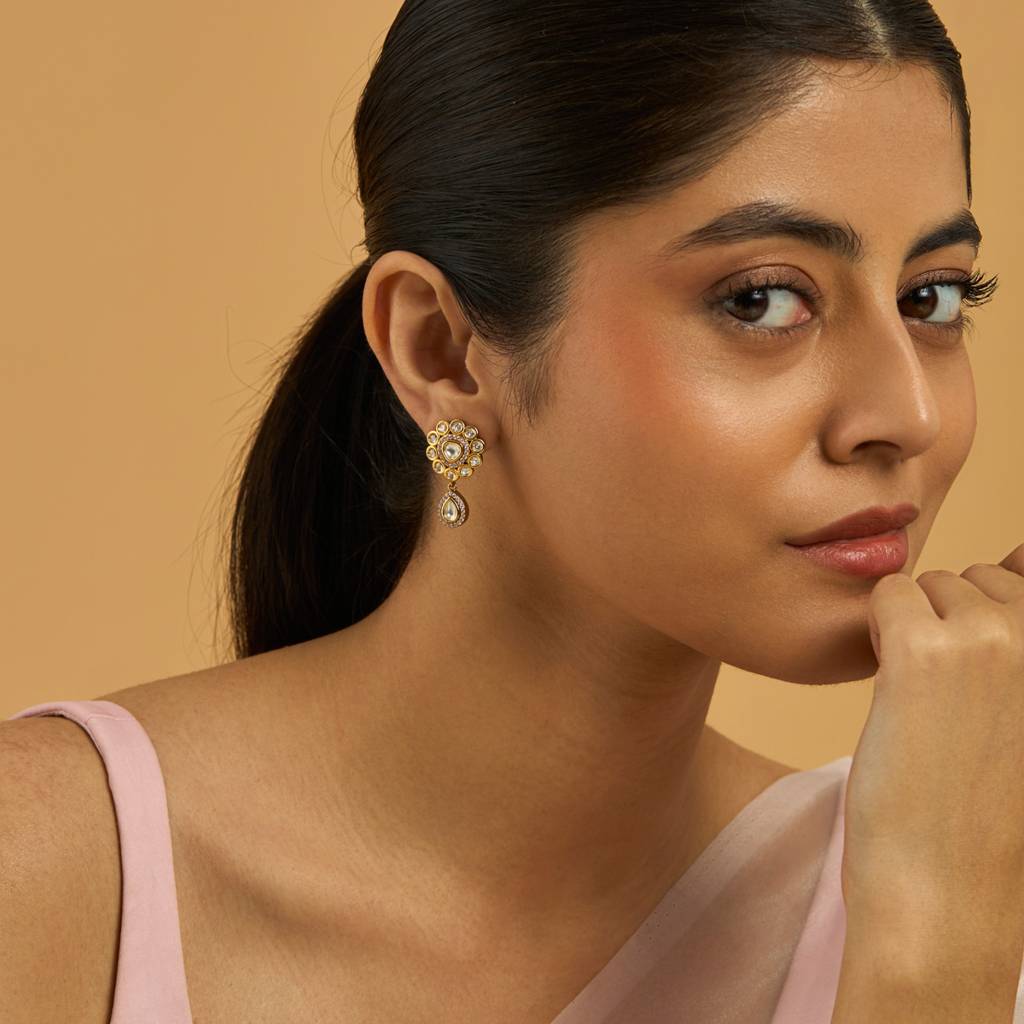 Kushal'S Fashion Jewellery Contemporary Drop Earrings-177799 : 426093