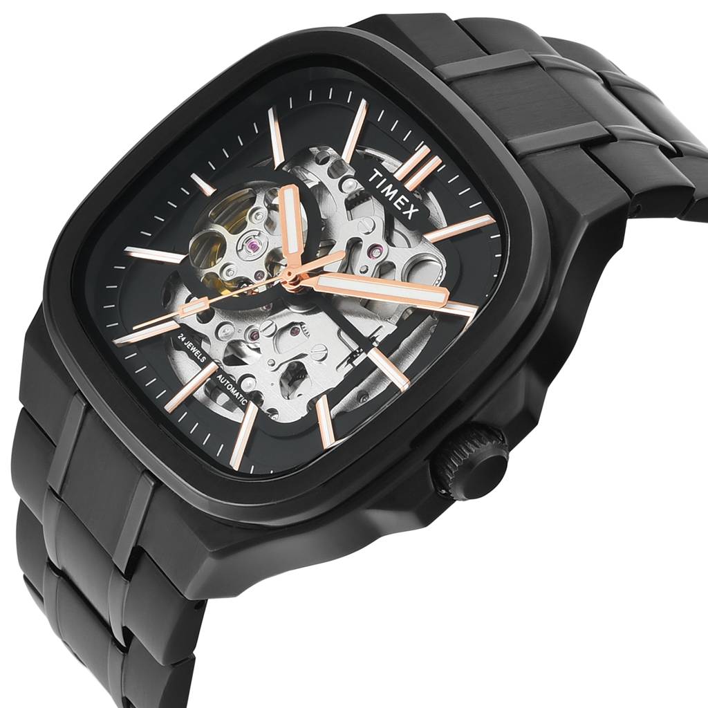 Timex Signio Square 41Mm Green Men Watch - Tweg31901 : TWEG31902