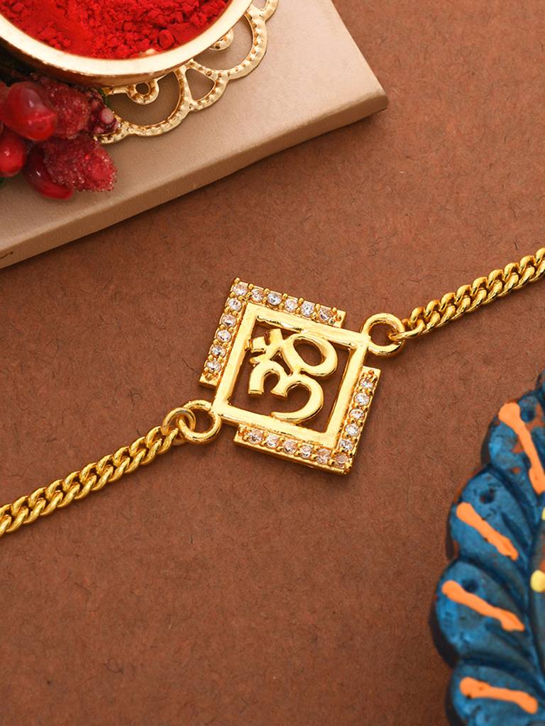 Eternz Certified Jewellery - Voylla Auspicious Om Rakhi