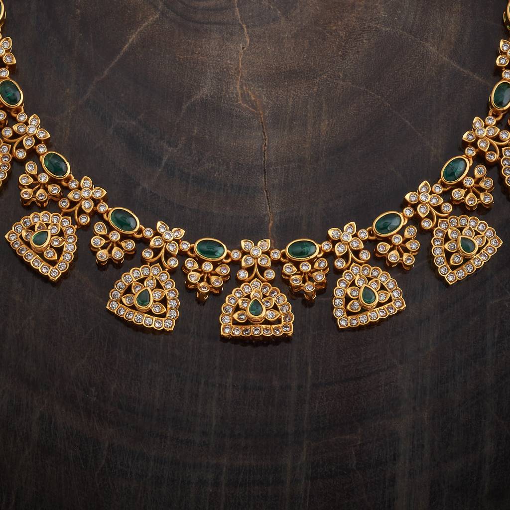 Kushal'S Fashion Jewellery Gold-Plated Ruby Antique Jewellery Set-181277 : 433420
