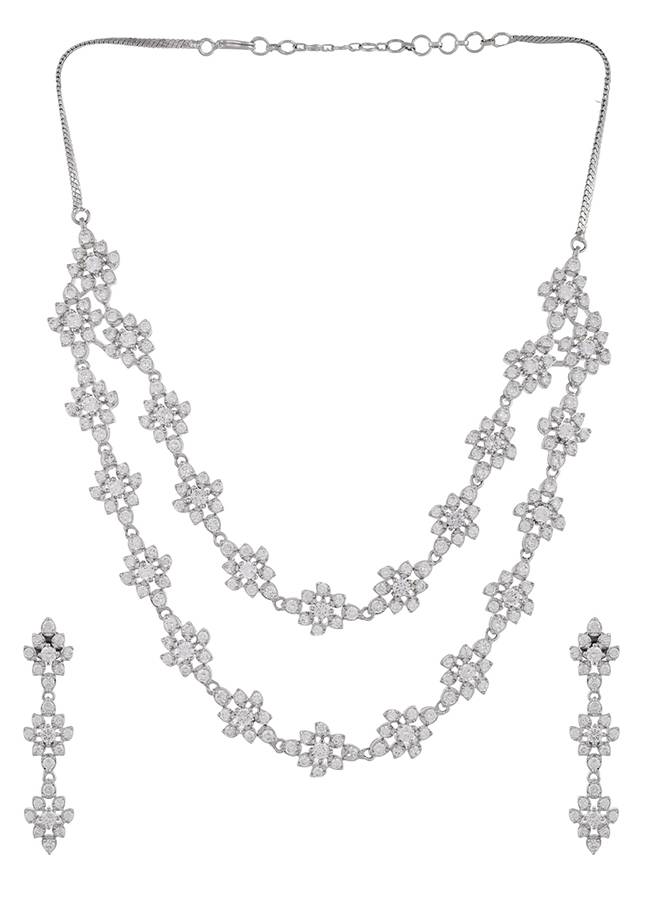 Starlight Danica Layered Necklace Set : 8905124515169