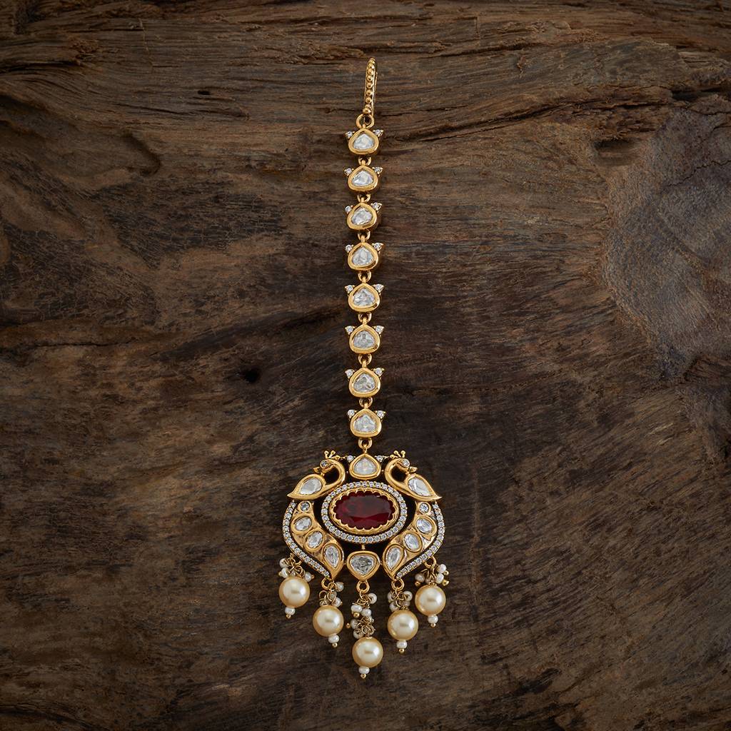 Ethnic Kundan Maang Tikka-173057 : 415275