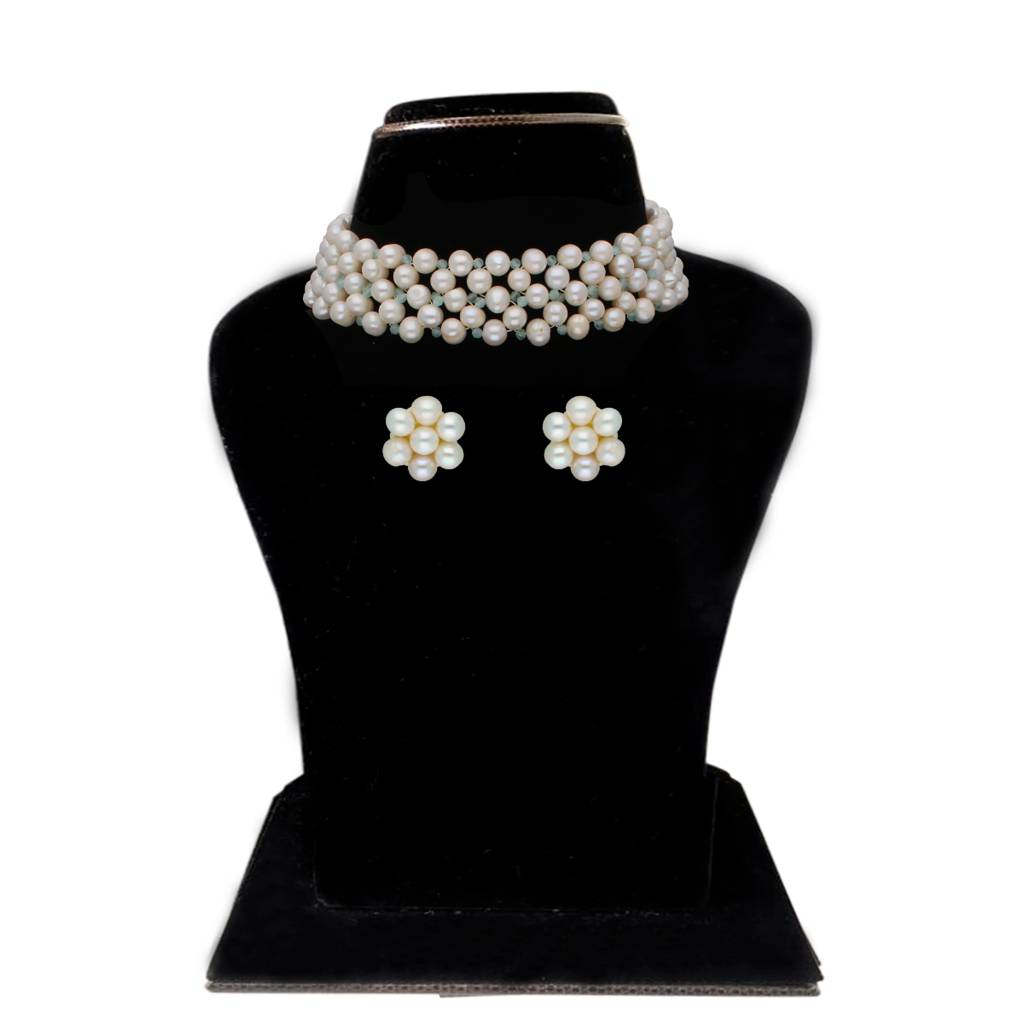 Navishka 1 Line Pearl Choker : JPSEP-22-81