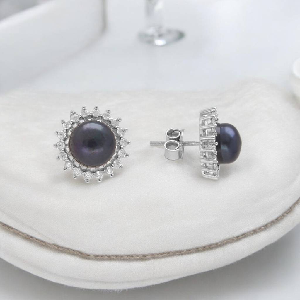 Turvi Stud 925 Silver Earrings : JPMAY-22-128
