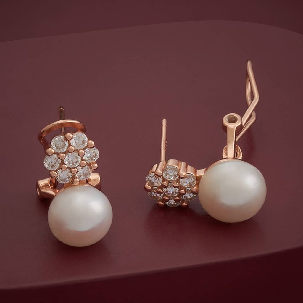 Ethnic Pure Silver Studs-164573 : 395655