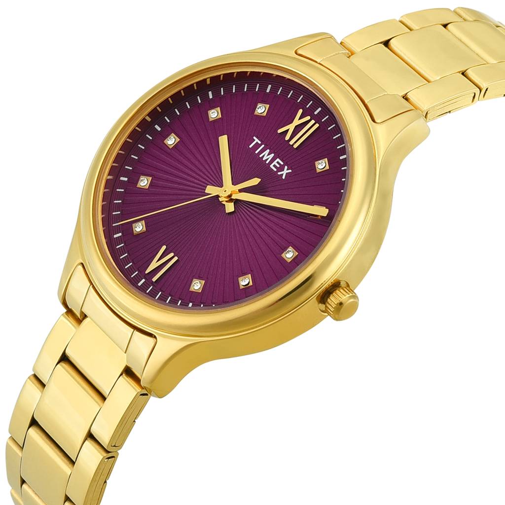Timex Trendline Round 34Mm Analog Women Watch - Twtl13413 : TWTL12113