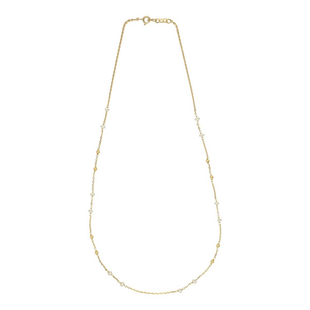 Akoya 18Kt Gold Pearl Chain : JPSEP-24-009