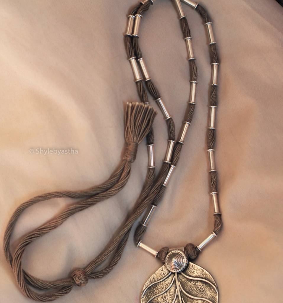 Adya Peepal Necklace : SN152-1-1-1-1-1