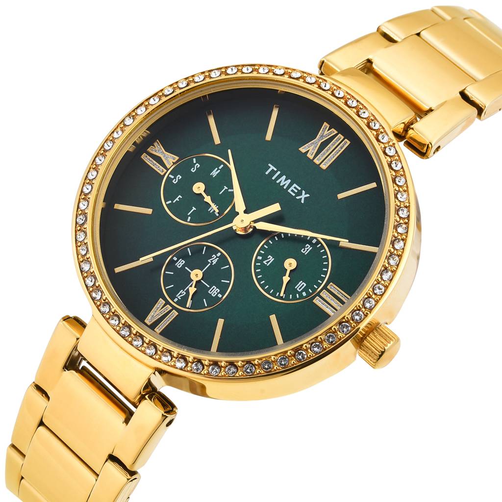 Timex Trendline Round 35Mm Analog Women Watch - Twel18707 : TWEL18708