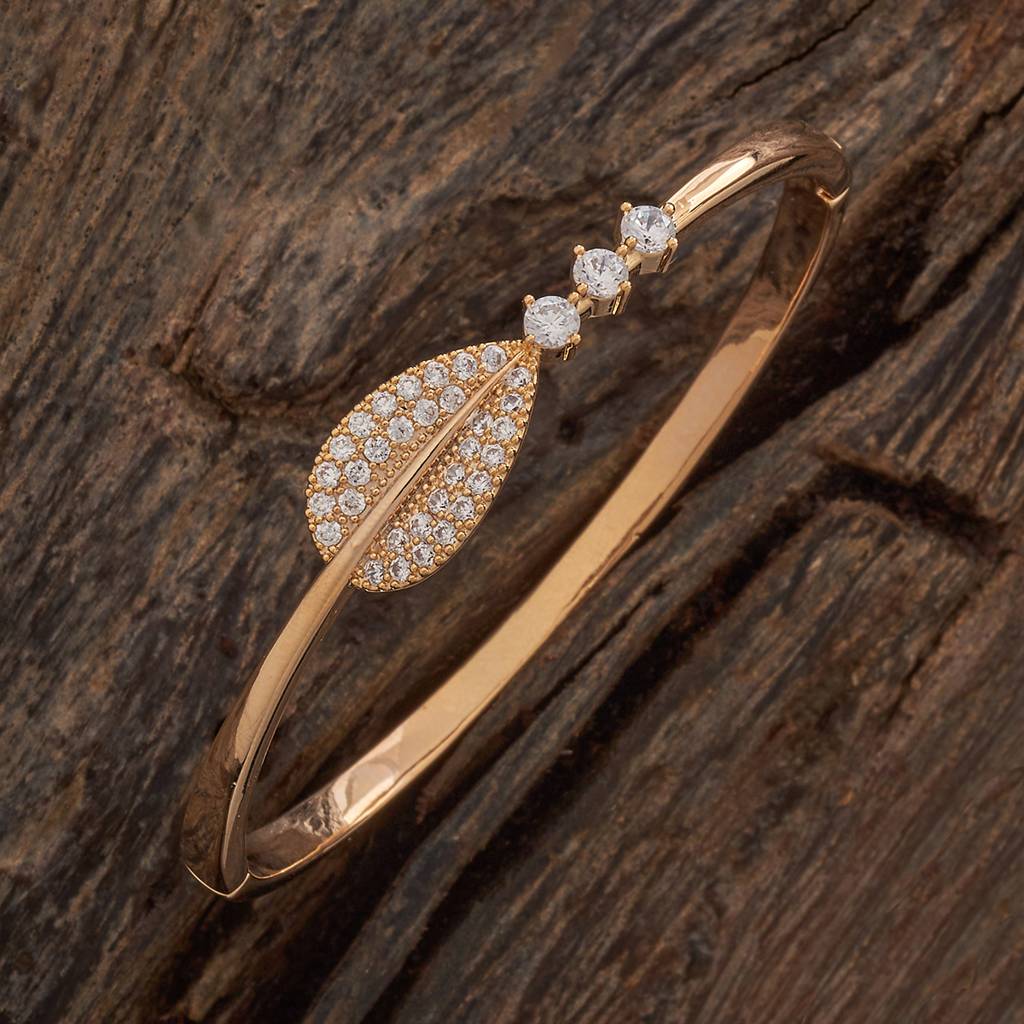 Kushal'S Fashion Jewellery  Plated Party Zircon Kada-186990 : 445634