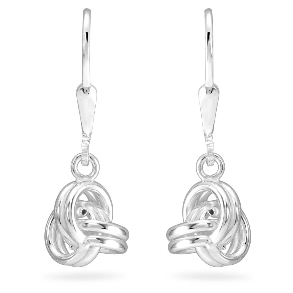 925 Sterling Silver Oxidised Anti Tarnish Small Drop Cz Studded Earrings Jewellery Collections Navratri Gift For Wom : PF17E68