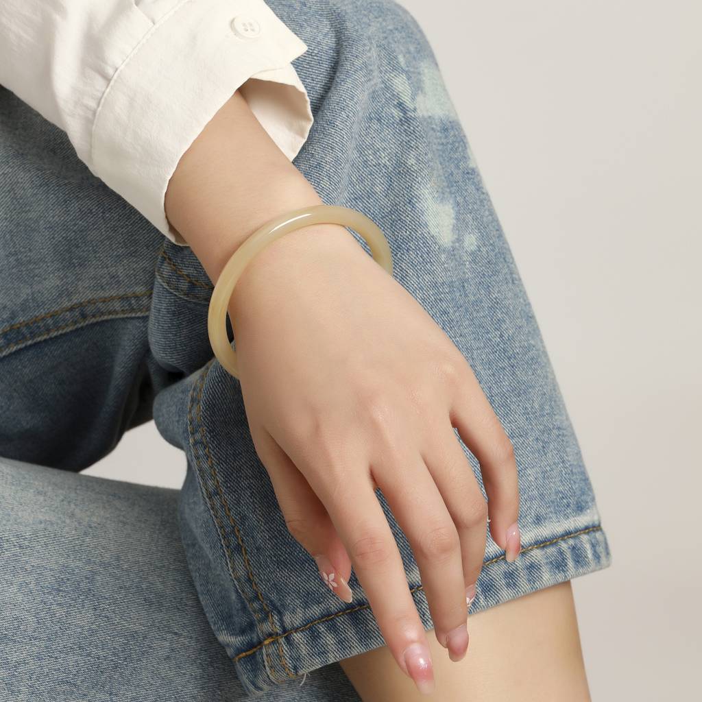 Eclipse Boho Bangle : BS14575-WHT